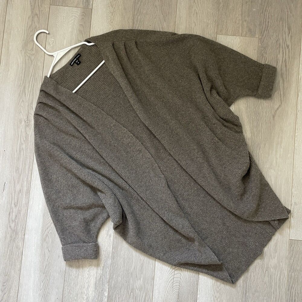 James Perse Cardigan cashmere oversized long womens Brown (xsmall) minimalist